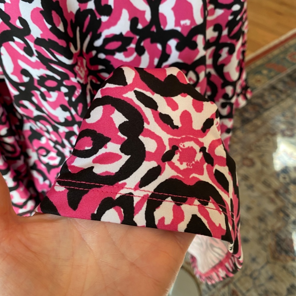 BRAND NEW Never Worn Ruby Rd. Black and Pink Dress (Bin 7) - Picture 5 of 15
